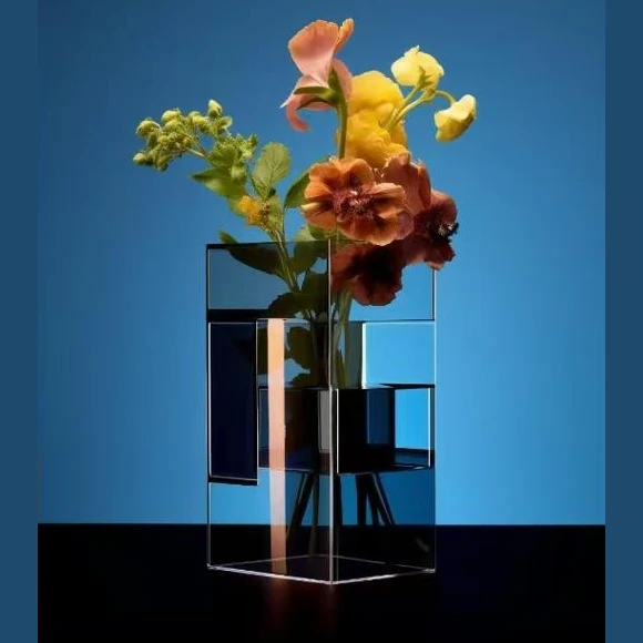 Blue Vase Bouquet