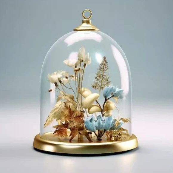 Enchanted Forest Cloche