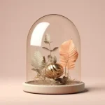 Serene Pastel Floral Dome