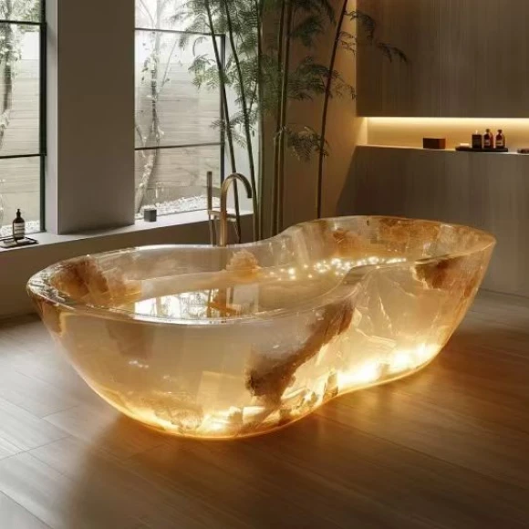 Crystal Glow Bathtub