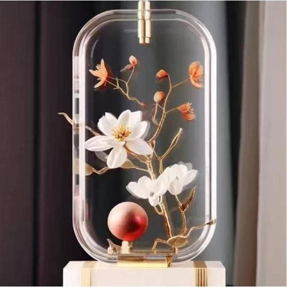 Clear Bloom Pedestal