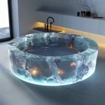 Azure Lumina Round Tub