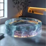 Celestial Glow Circular Bath