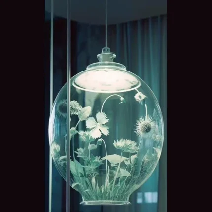 Spiraling Verdant Column