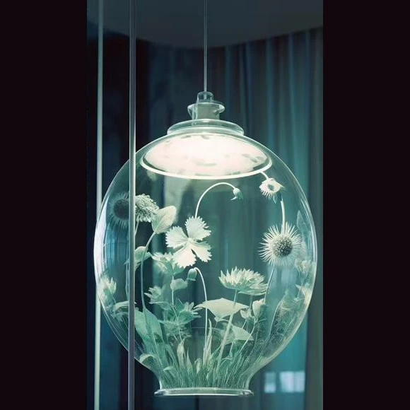 Spiraling Verdant Column