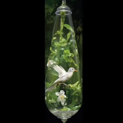 Slender Botanical Column