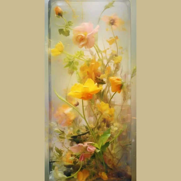 Golden Spire Vase