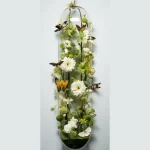 Textured Green Pillar