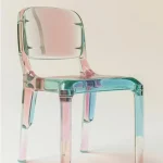 Blush Bubble Bar Stool