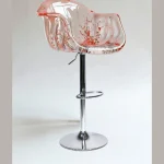Crimson Bloom Chair