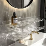 Brushed Gold Single-Handle Basin Faucet